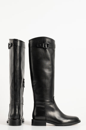 High Boot Giulia 445 | Black Leather