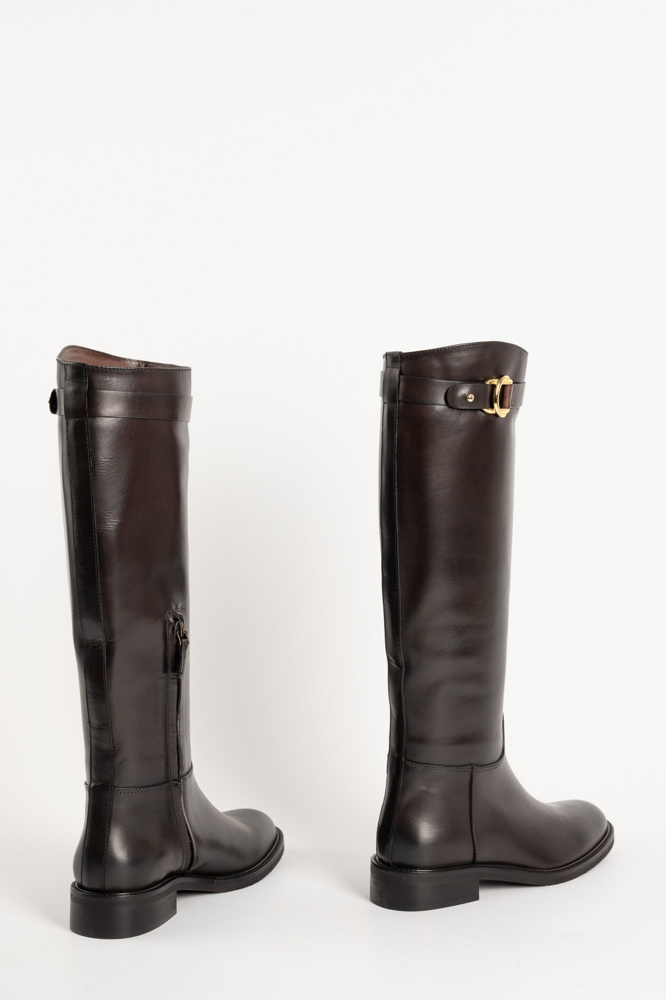 High Boot Giulia 445 | Brown leather
