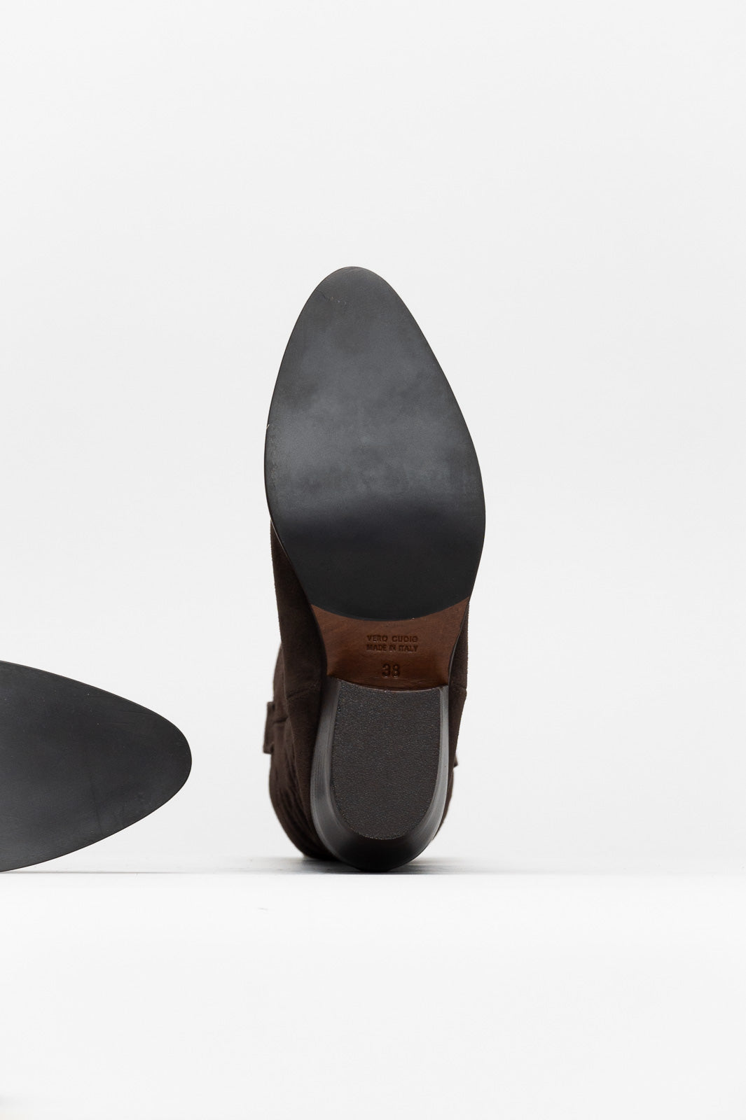 Western Boot Isabelle | Cacao Brown Vintage Suede