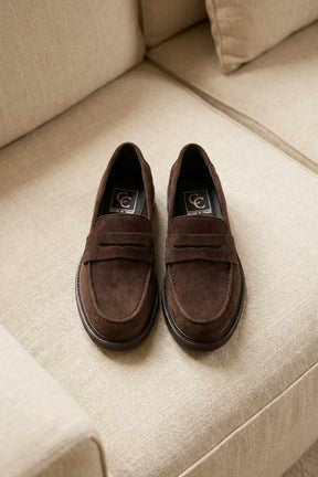 Penny Loafer Luzia | Cacao Brown Suede