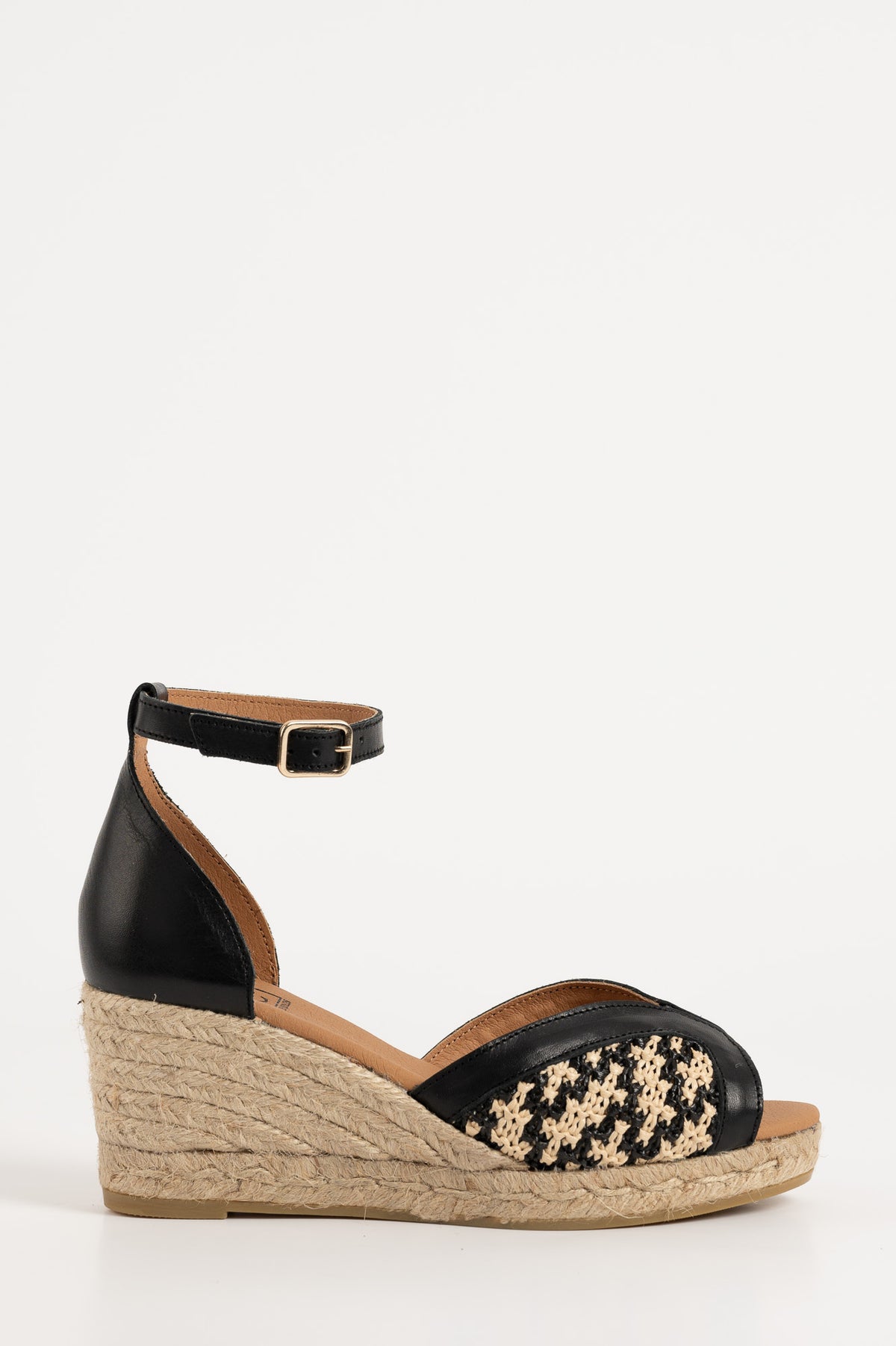 Espadrille Laura 062 | Black Leather