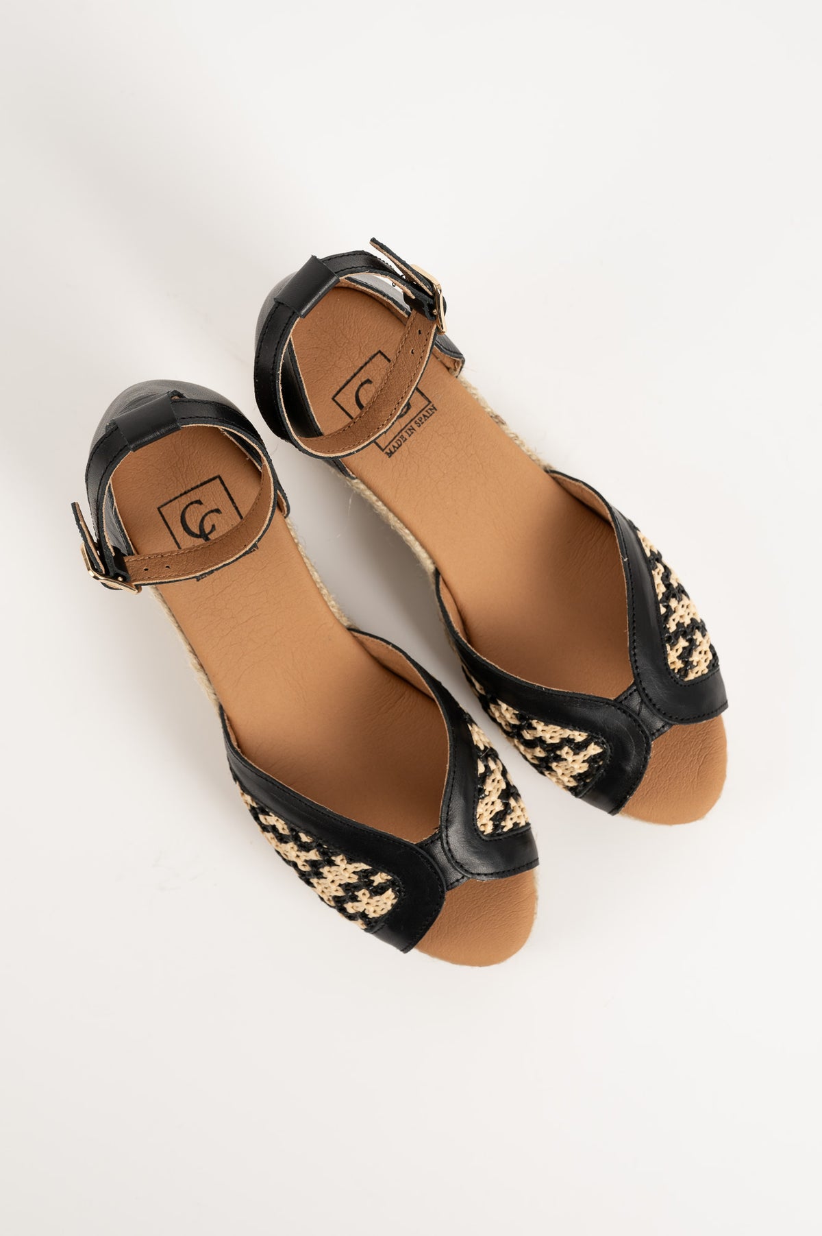 Espadrille Laura 062 | Black Leather