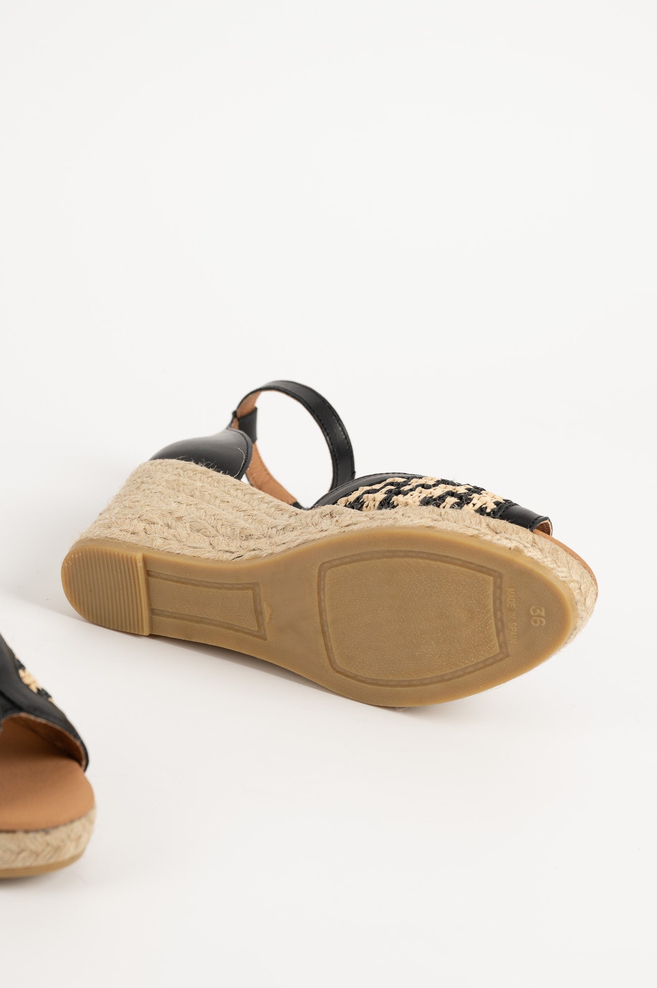 Espadrille Laura 062 | Black Leather