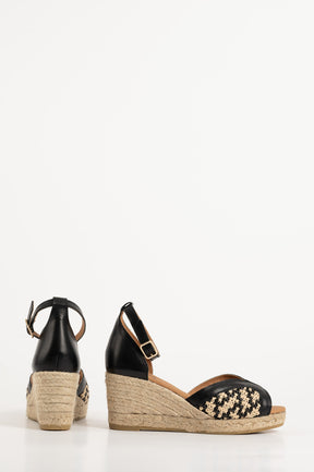 Espadrille Laura 062 | Black Leather