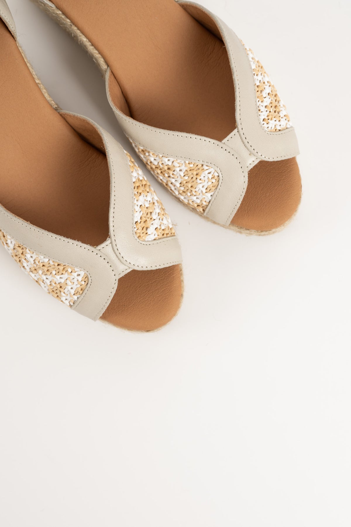 Espadrille Laura 062 | Beige Leather