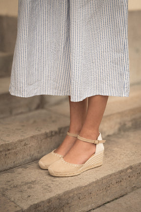 Espadrille Fara 093 | Beige Suede