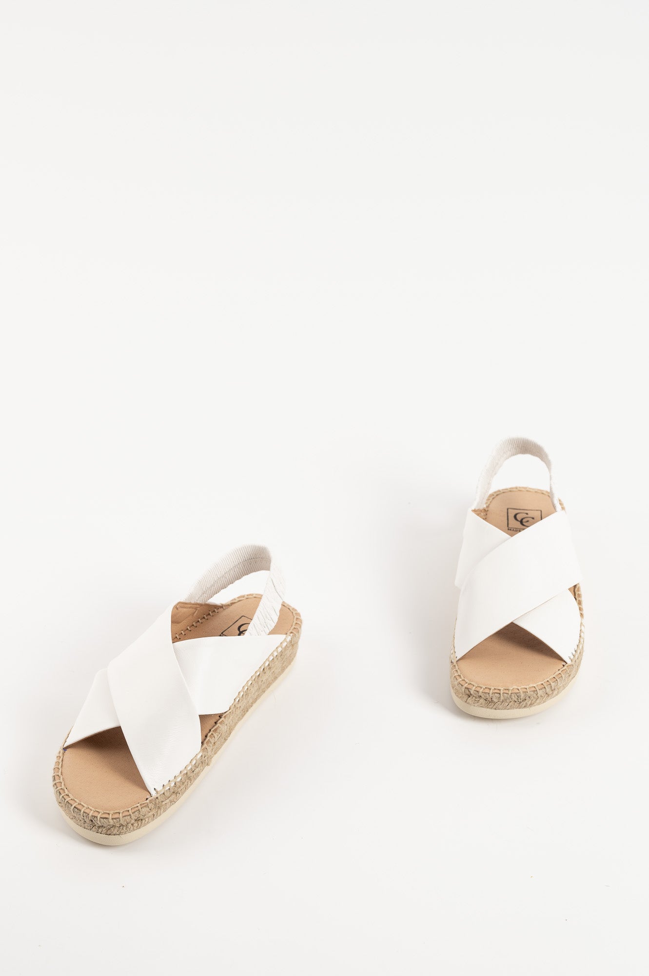 Espadrill Hvar 121 | White Leather