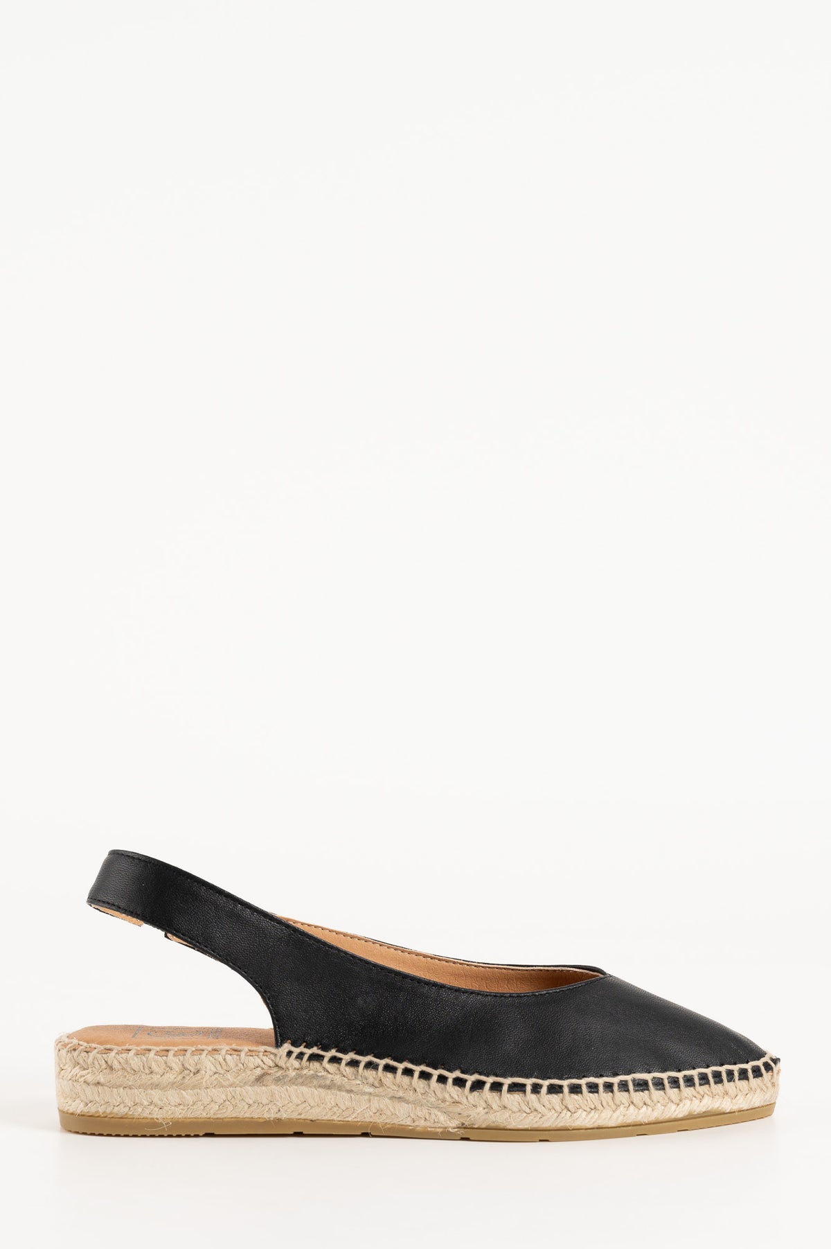 Espadrille Girona 127 | Black Nappa Leather