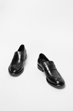 Loafer Capici | Black Washed Calf Leather