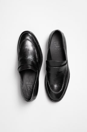 Loafer Capici | Black Washed Calf Leather