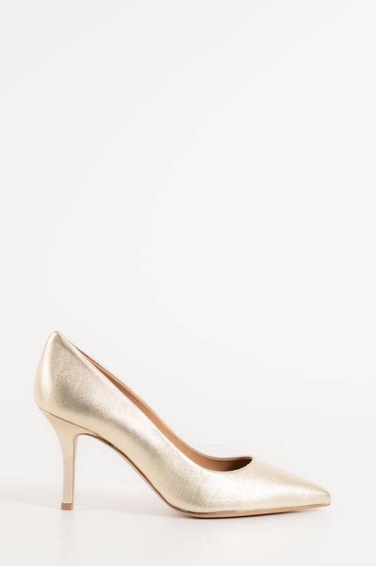 Classic Pump Stiletto 8cm | Platino Nappa Leather