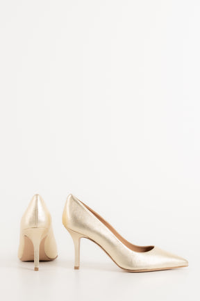 Classic Pump 8 cm | Platino Nappa Leather