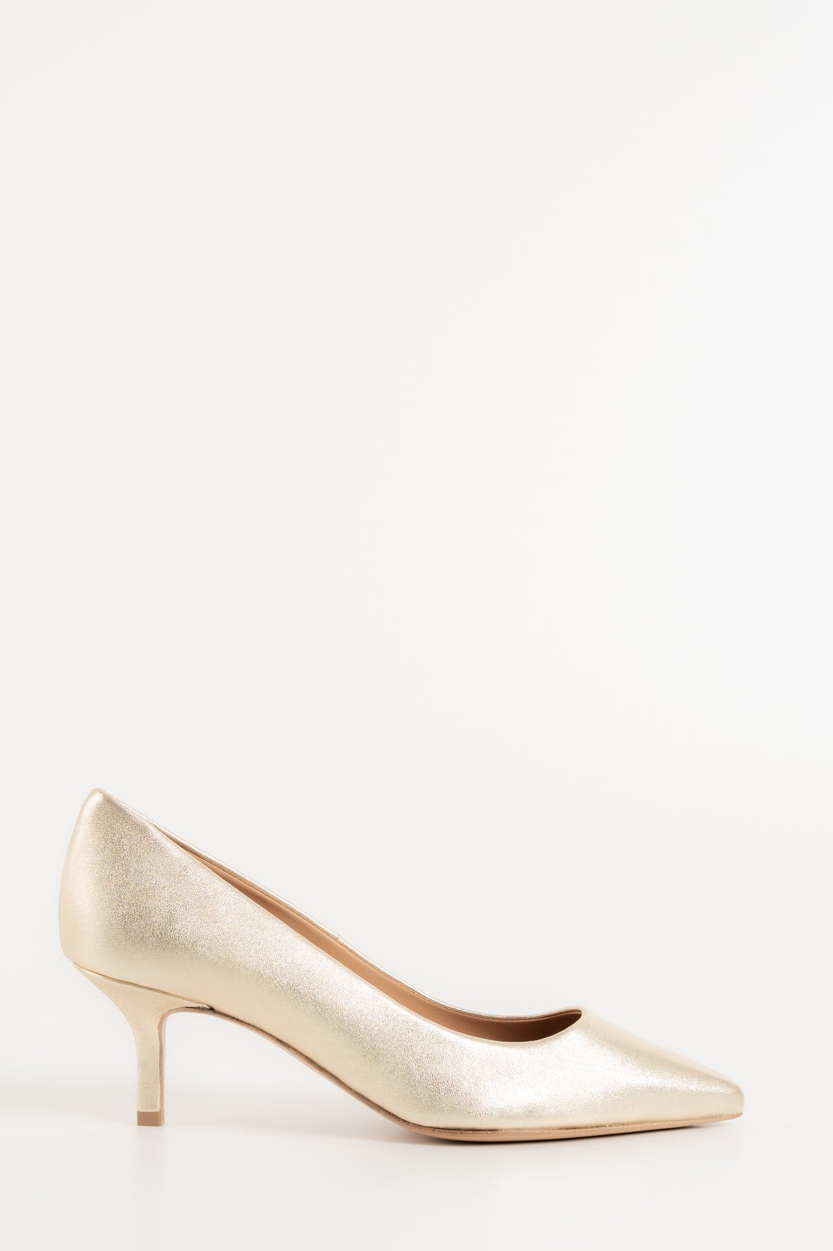 Classic Pump | Platino Nappa Leather 6cm