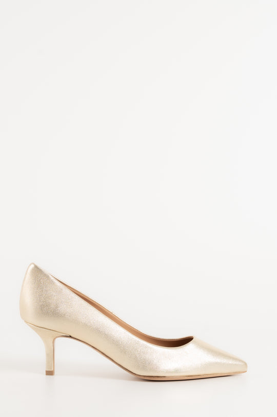 Classic Pump Stiletto 6cm | Platino Nappa Leather