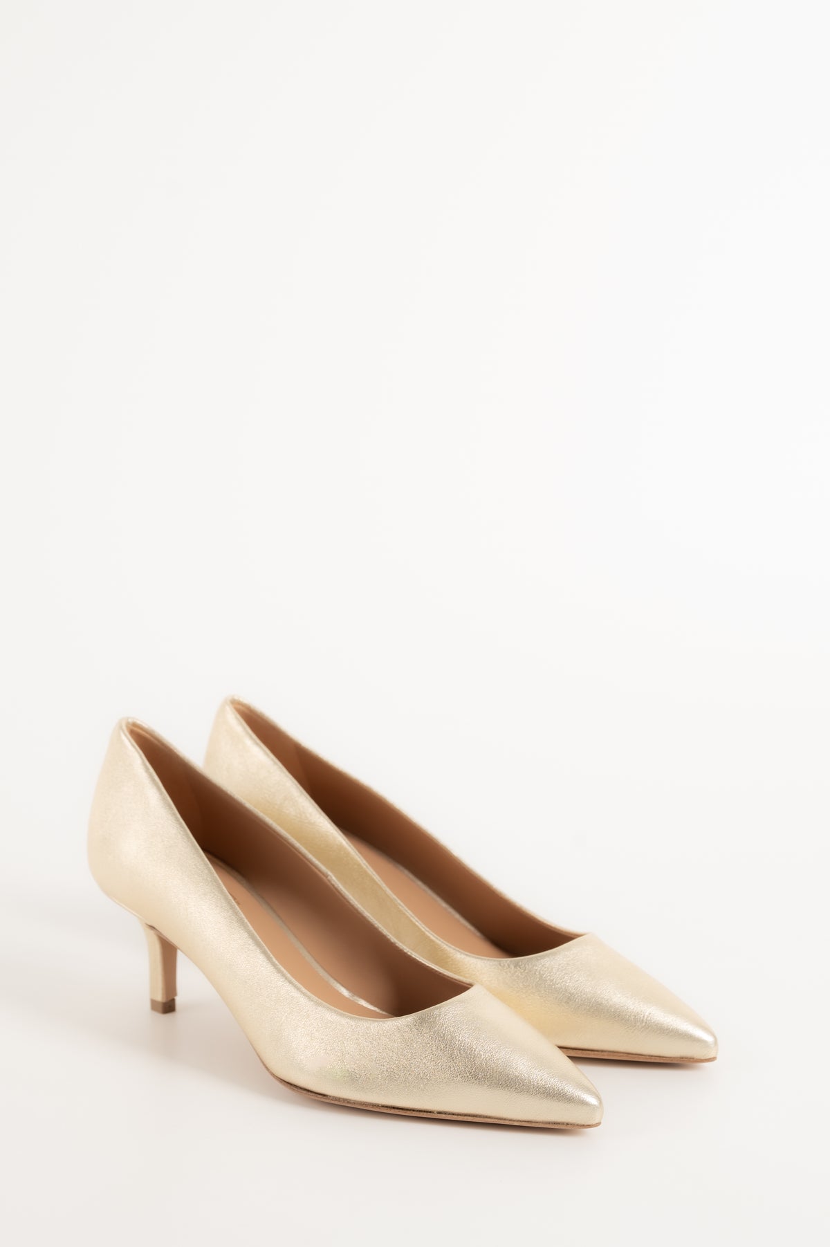 Classic Pump | Platino Nappa Leather 6cm