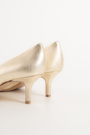 Classic Pump Stiletto 6cm | Platino Nappa Leather
