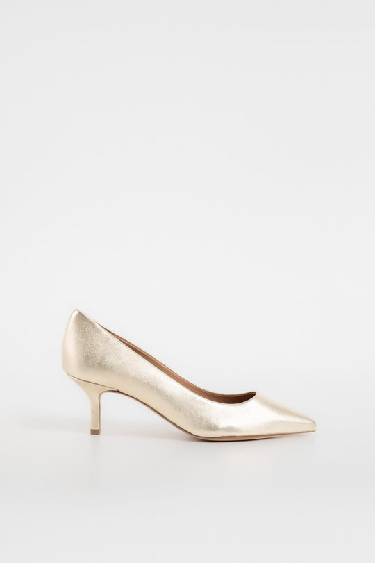 Classic Pump Stiletto 6cm | Platino Nappa Leather