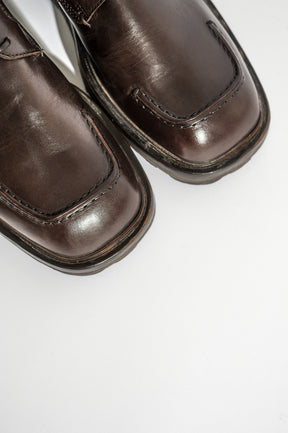 Derby 206 | Deep Brown Calf Leather