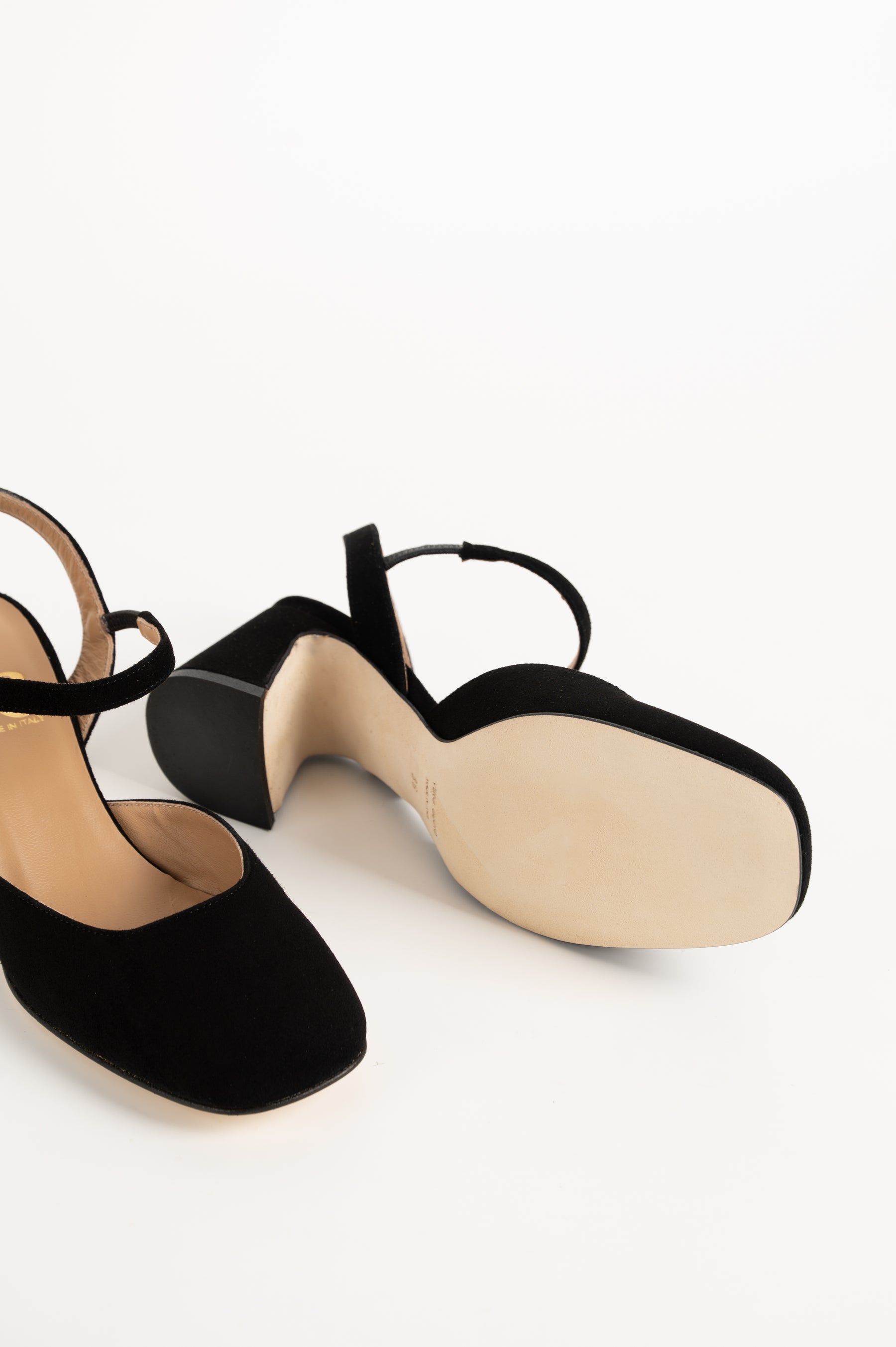 Slingback Pump Claudia | Rich Black Suede