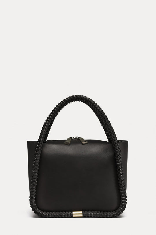 Handbag Cabala | Black Saddle Leather