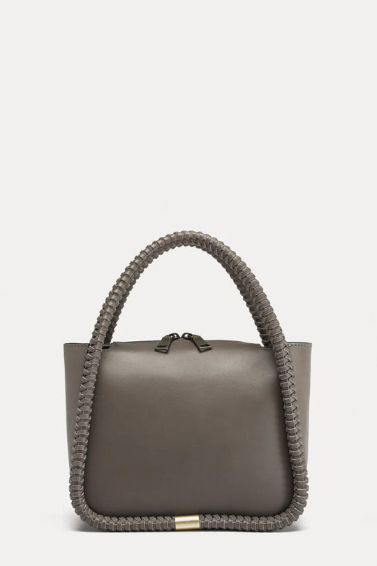 Handbag Cabala | Grey Saddle Leather