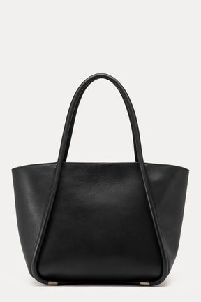 Shoulder Bag Cabala 010 | Black Leather