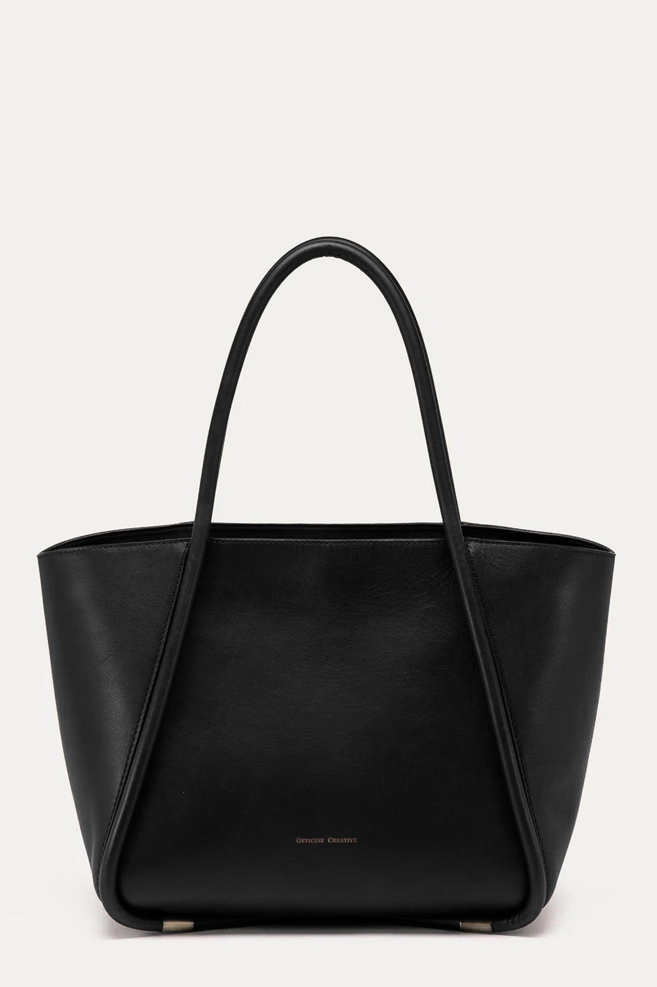 Shoulder Bag Cabala 010 | Black Leather