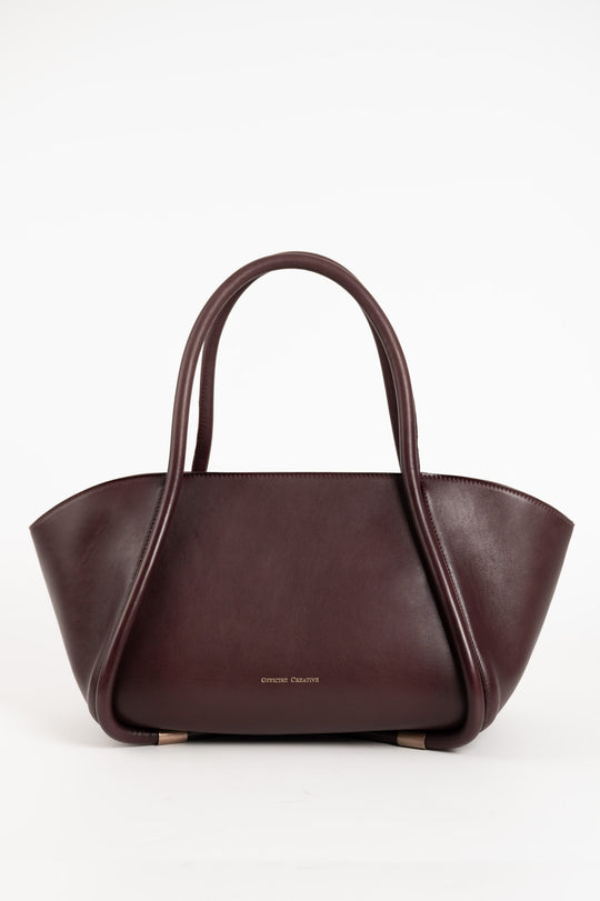 Shoulder Bag Cabala | Burgundy Saddle Leather
