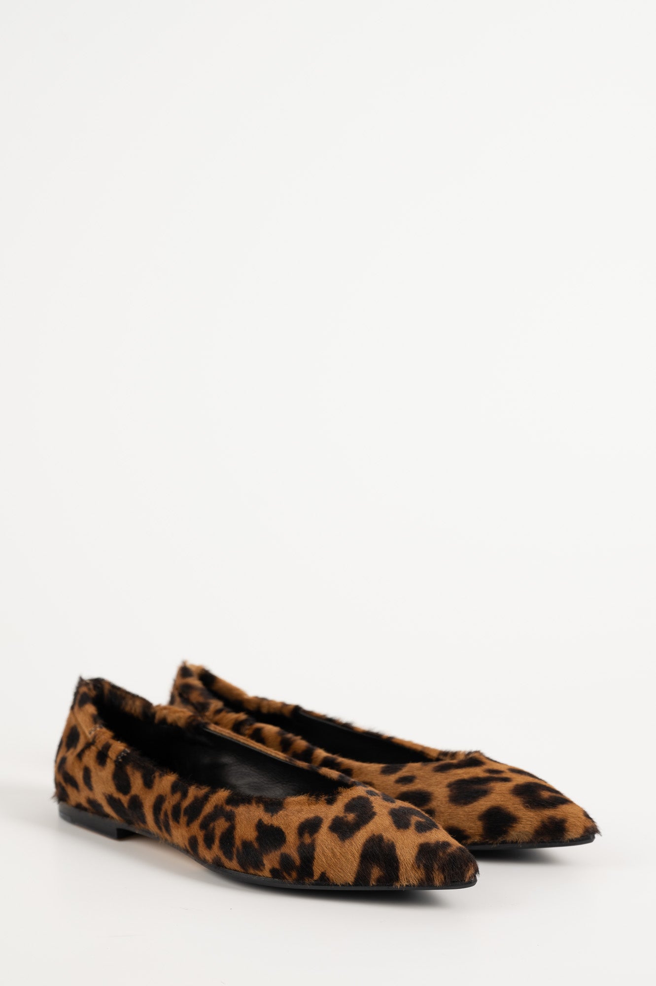 Flat Ballerina Ingrid 000 | Leopard Cavallino