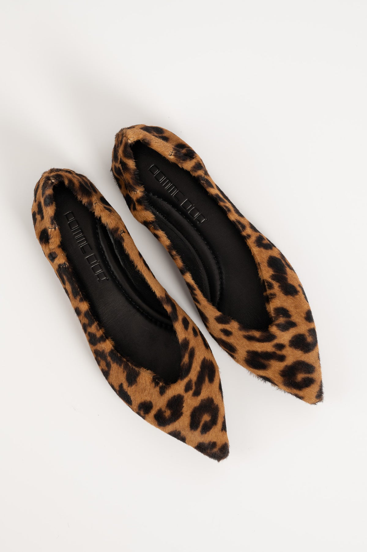 Flat Ballerina Ingrid 000 | Leopard Cavallino