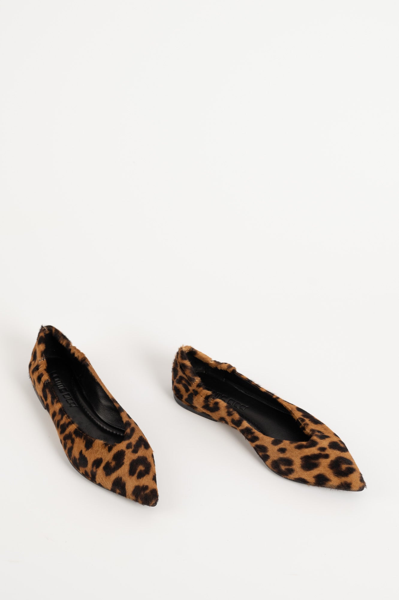 Flat Ballerina Ingrid 000 | Leopard Cavallino