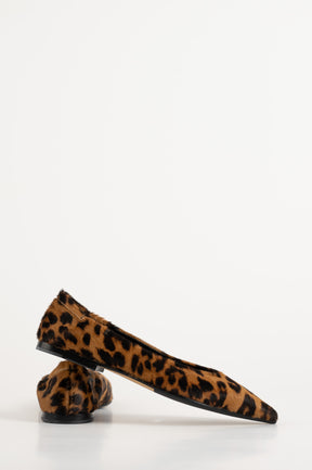 Flat Ballerina Ingrid 000 | Leopard Cavallino