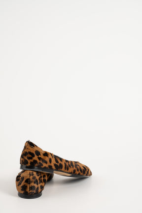 Flat Ballerina Ingrid 000 | Leopard Cavallino