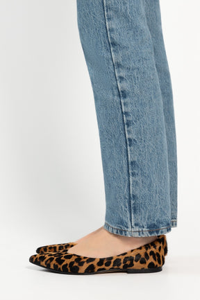 Flat Ballerina Ingrid 000 | Leopard Cavallino