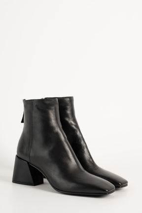 Ankle Boot Ally 012 | Black Leather