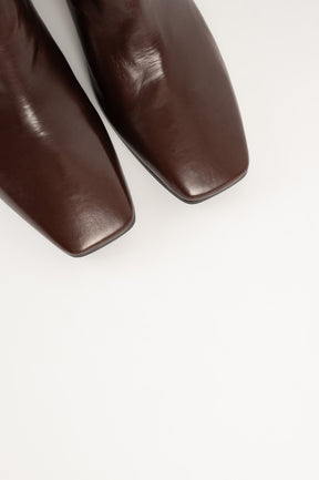 Ankle Boot Ally 012 | Chocolate Leather