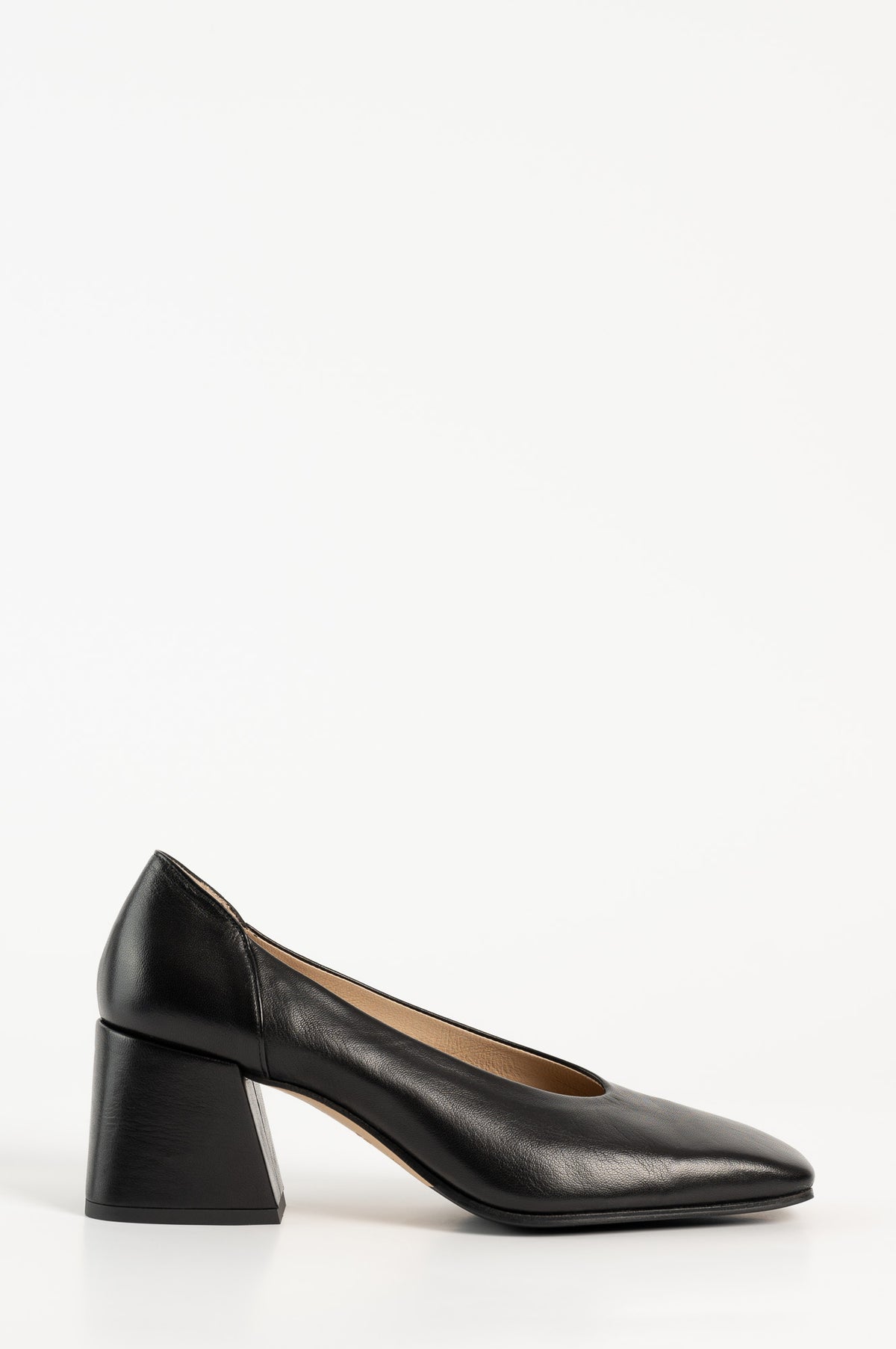 Pump Ally 036 | Black Leather