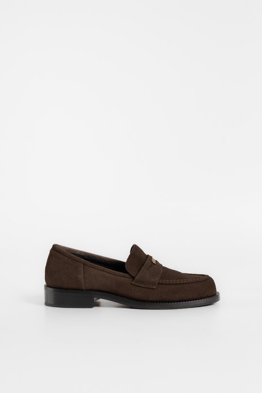 Penny Loafer Blair | Coffee Brown Suede