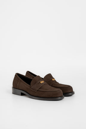Penny Loafer Blair | Coffee Brown Suede