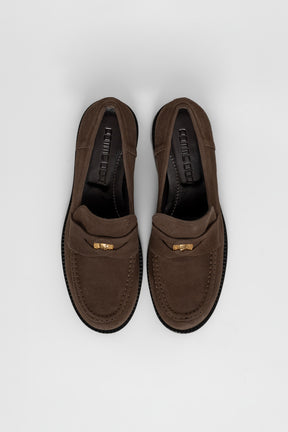 Penny Loafer Blair | Coffee Brown Suede