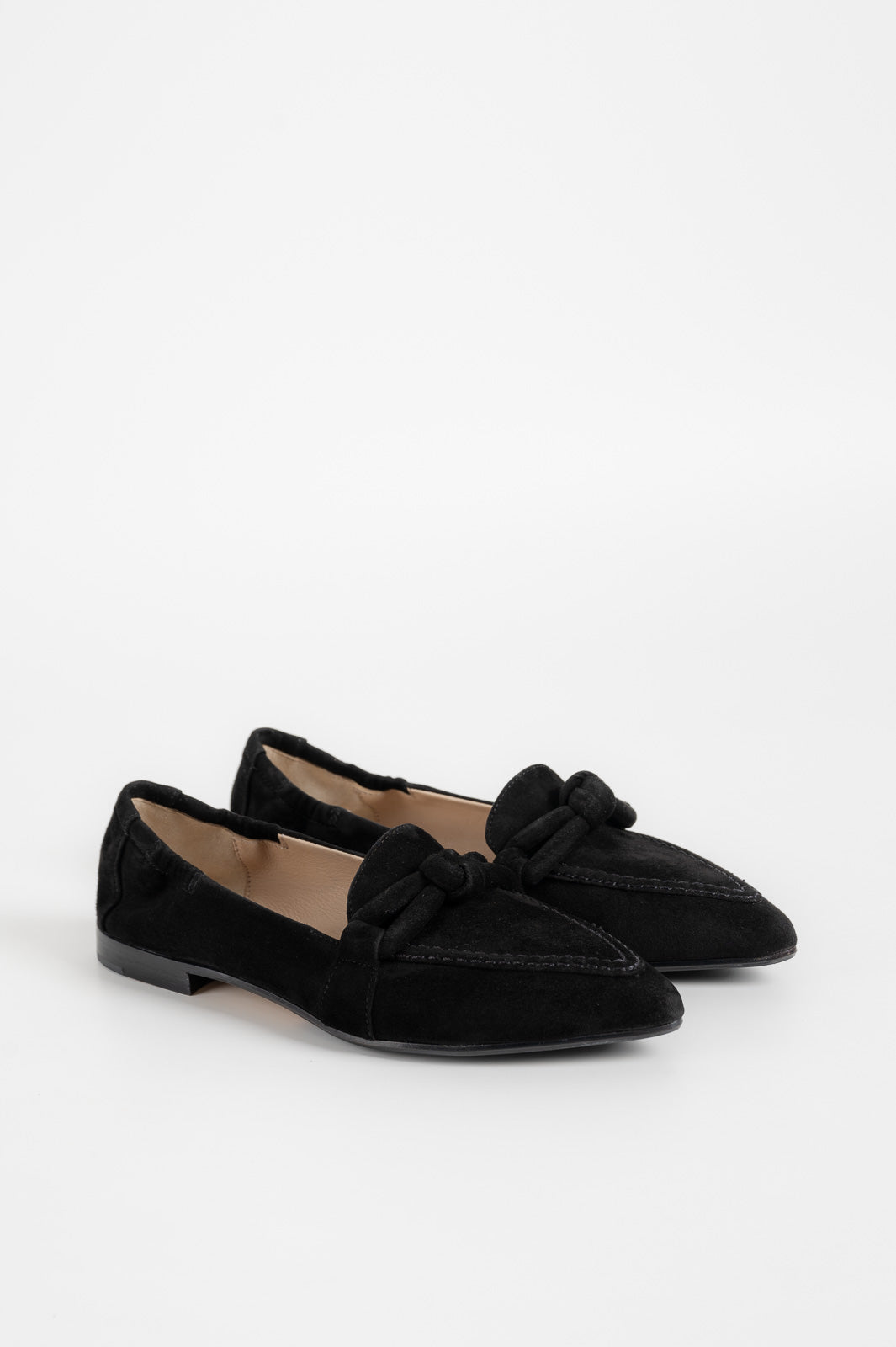 Knot Loafer Grace | Black Suede