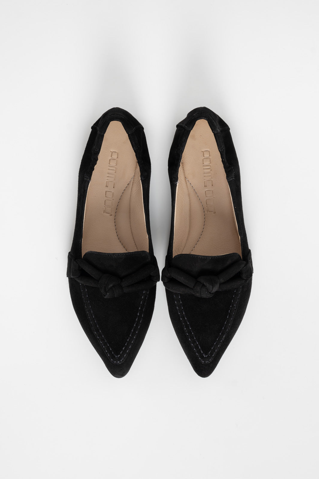 Knot Loafer Grace | Black Suede