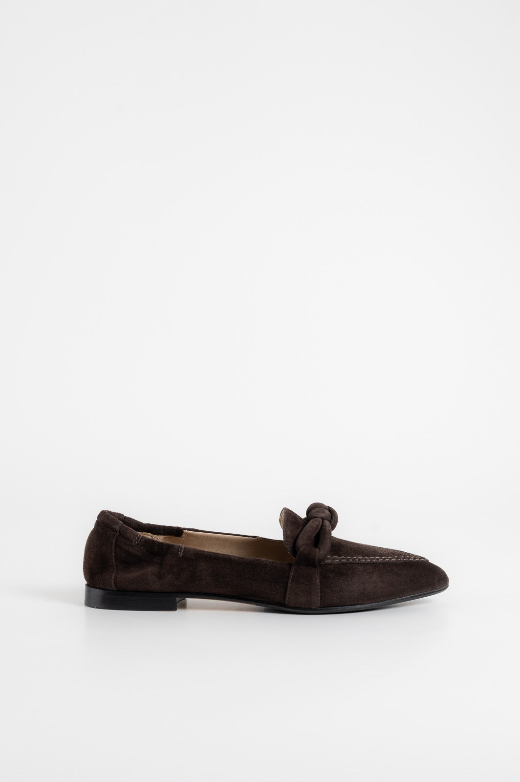 Knot Loafer Grace | Coffee Brown Suede