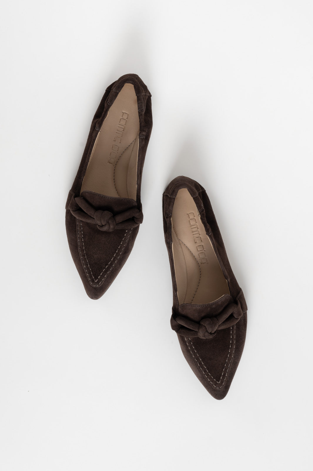 Knot Loafer Grace | Coffee Brown Suede
