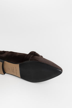 Knot Loafer Grace | Coffee Brown Suede