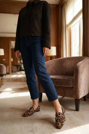 Horsebit Loafer Giorgia | Leopard Pony Hair