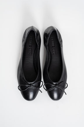 Ballet Flat Giorgia | Black Nappa Leather