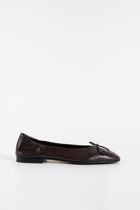 Ballet Flat Giorgia | Brown Nappa Leather