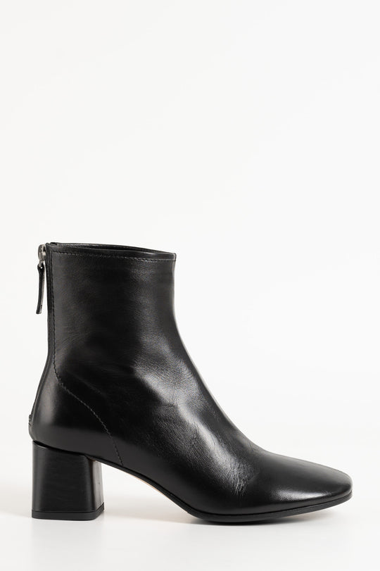 Ankle Boot Amina | Black Nappa Leather