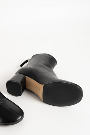 Ankle Boot Amina 601 | Black Nappa Leather